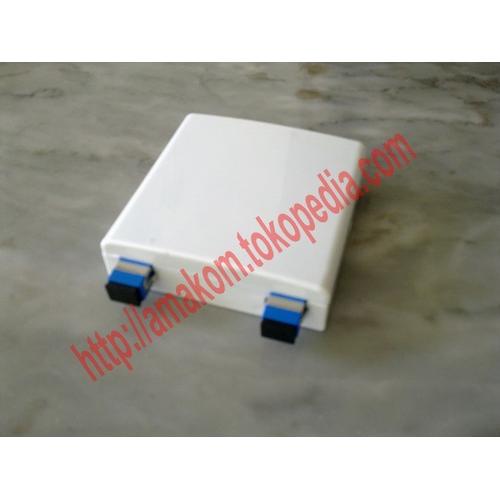 Foto Produk Roset Optik / Indoor Optical Outlet 2 Core SC dari AMAKOM MEDIA KOMUNIKA