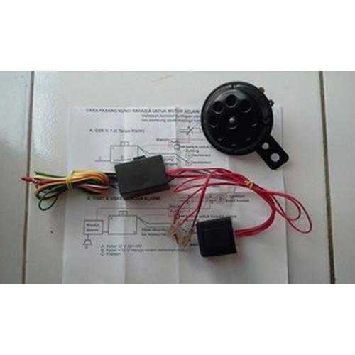 Gambar Kunci Rahasia Motor Dengan 2 Sensor Sentuh dan Alarm dari Enakans Moto Shop Jakarta Timur Tokopedia