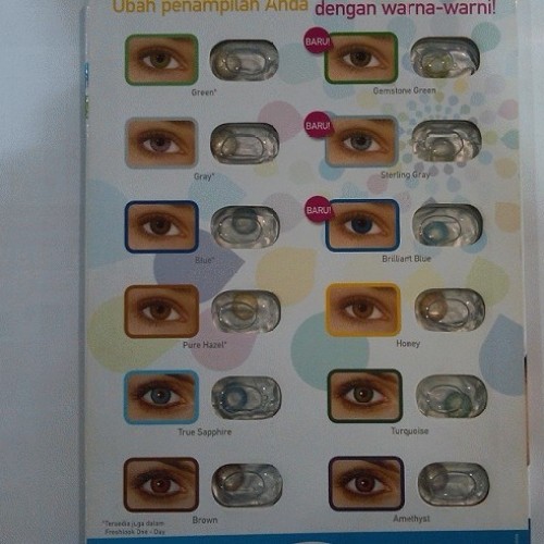 Foto Produk Softlens Freshlook Colorblends Sterling Gray FLCB dari TLS Optical Center