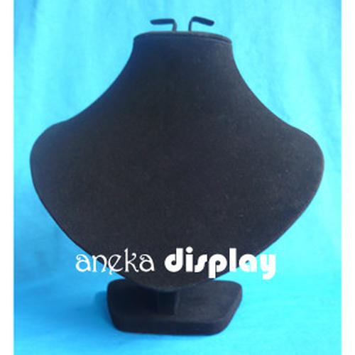 Foto Produk Display Kalung Beludru Hitam dari Aneka Display