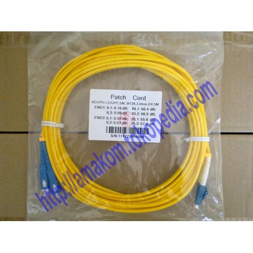 Gambar Patchord SM SC-LC 5m Dx, Corning dari Amakom Media Komunika undefined Tokopedia
