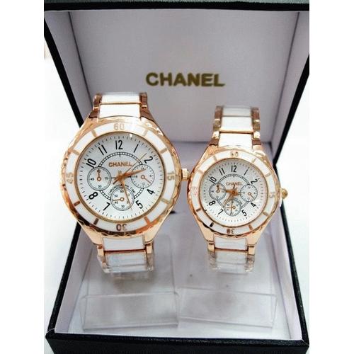 Gambar Chanel Couple Ceramic White gold dari Uishop Kota Bandung Tokopedia