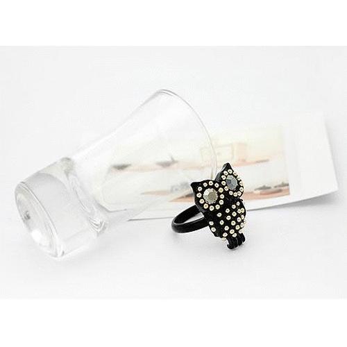 Gambar Black Owl Ring dari Chic Shop Kota Bandung Tokopedia