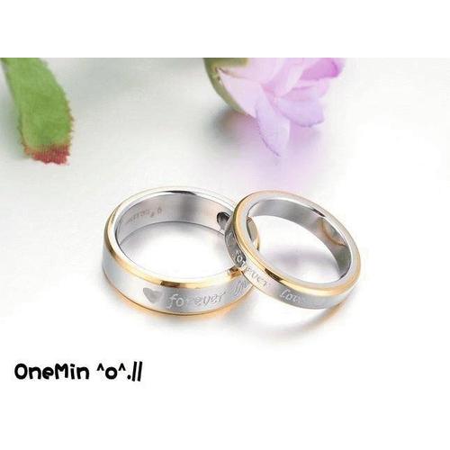 Gambar cincin couple stainless steel ( kode: cr020) dari Yuyu Store Kota Medan Tokopedia