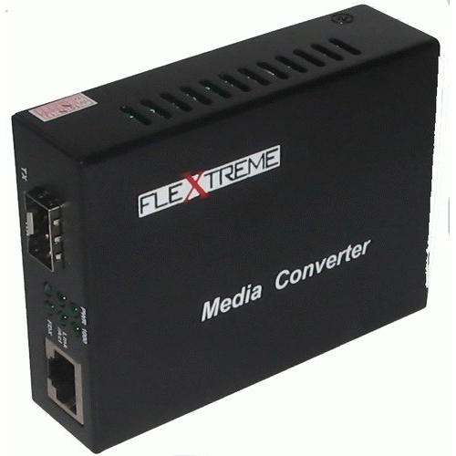 Foto Produk Flextreme FL-8110G-SFP-AS: Media Converter 10/100/1000 Mbps to SFP Slot dari Master Networks