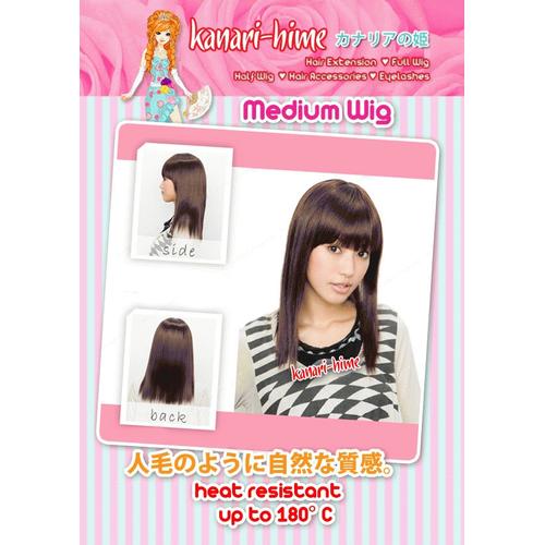 Gambar Kanari Hime medium wig dari Kanarihime Kota Bekasi Tokopedia