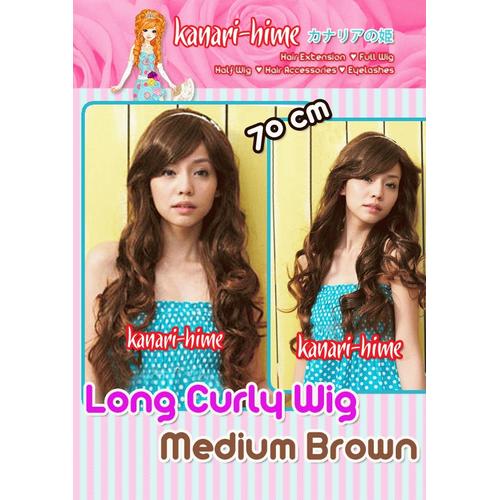 Gambar Kanari hime long curly wig dari Kanarihime Kota Bekasi Tokopedia