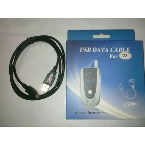 Gambar kabel data motorola v3 dari Accesories Hp Lengkap Kota Surabaya Tokopedia
