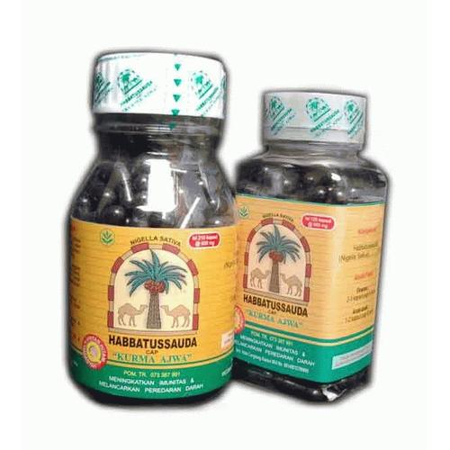 Gambar Habbatussauda Cap Kurma Ajwa (120Kps) dari Mediasehatagency Kota Bekasi Tokopedia