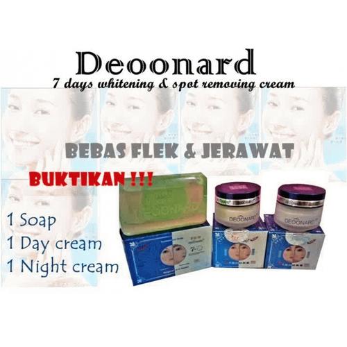 Gambar DEONARD 7 DAYS (@25GR +SABUN) dari Toko kosmetik 89 Jakarta Barat Tokopedia