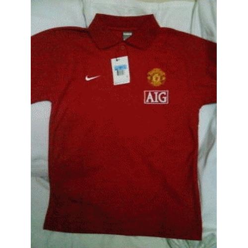 Gambar Polo T'shirt Bola MU dari The Football Shop Jakarta Barat Tokopedia