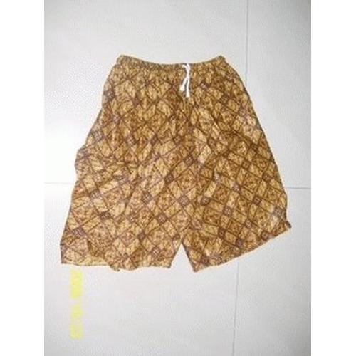 Gambar Celana Batik Pendek dari Toko Batik Solo Kota Surakarta Tokopedia
