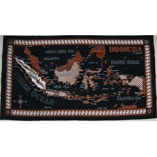 Foto Produk Batik Peta Indonesia dari Karang Citra