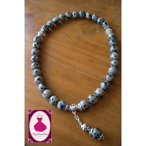 Foto Produk Traveler Tasbih Grey Dotty dari My Dress Room Shop