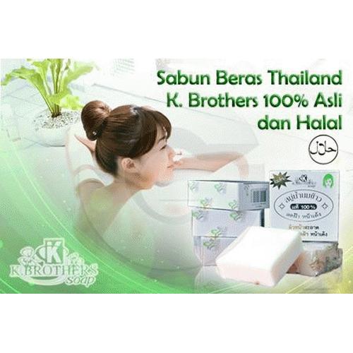Gambar ORIGINAL SABUN BERAS SUSU KEMASAN BARU KOTAK K BROTHER RICE SOAP dari Amanda Beauty Shop Jakarta Selatan Tokopedia
