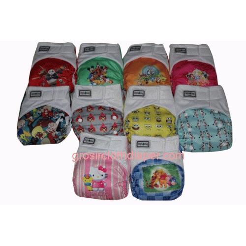 Foto Produk Zigiezag clothdiaper Colourfull Printed dari Toko Perlengkapan Bayi