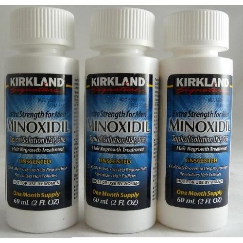Foto Produk Kirkland Signature A Minoxidil 5 % Generik, Penumbuh Rambut Pengganti Rogaine, 2x Regrou Forte dari Albhen's Store