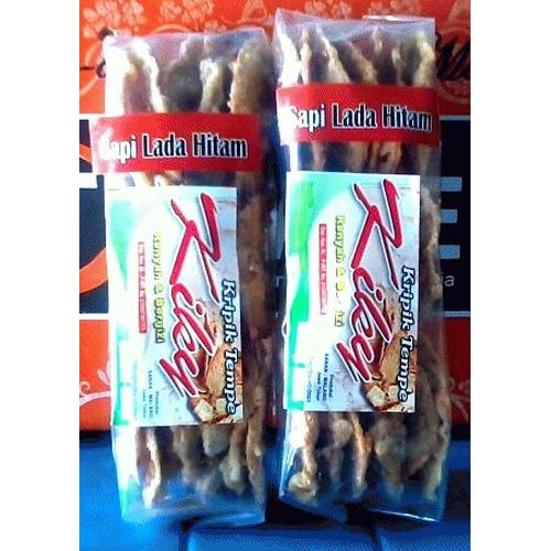 Gambar Keripik Tempe Rasa Sapi Lada Hitam dari Toko Kripik Suy Kota Malang Tokopedia