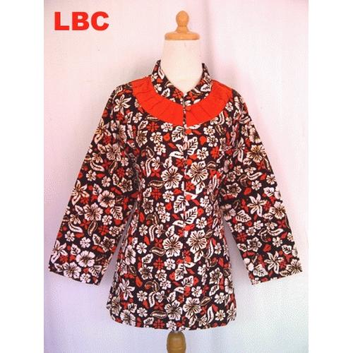 Gambar Blus Batik Office dari Harunsolo Colection Kota Surakarta Tokopedia
