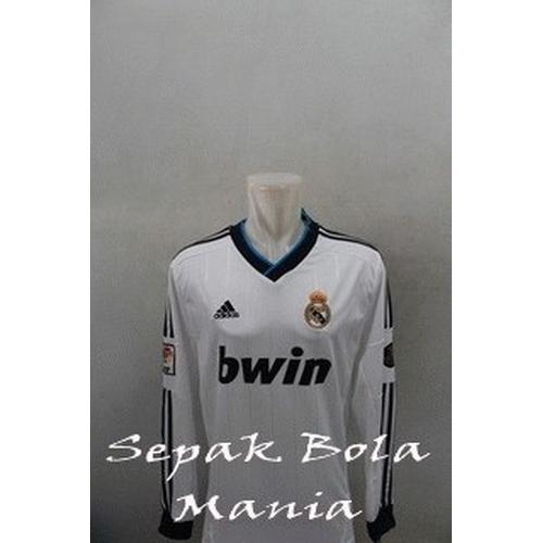 Gambar Jersey Real Madrid Home LS 12/13 dari Sepak Bola Mania Kota Cirebon Tokopedia