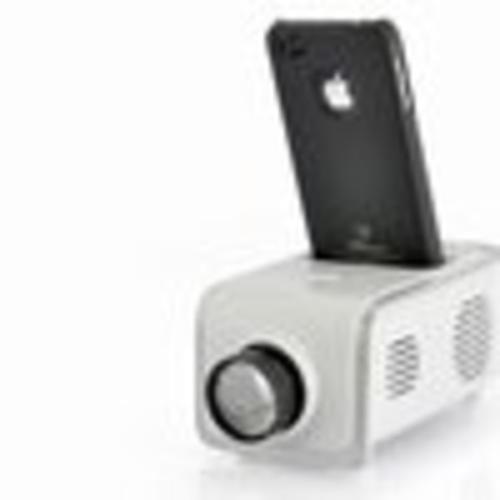 iPhone 4/4S Dock Mini Projector LED 
