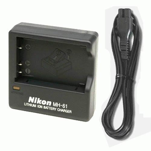 Gambar Adaptor Charger Kamera NIKON CP1,NIKON EN-EL5 (OEM) - Black dari Toko Baterai Official Kota Bandung Tokopedia