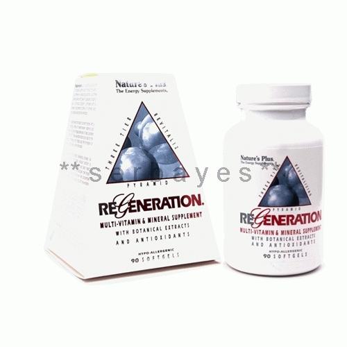 Foto Produk 8347A - Suplemen nutrisi vitamin mineral Nature Plus Regeneration isi 90 dari serbayes