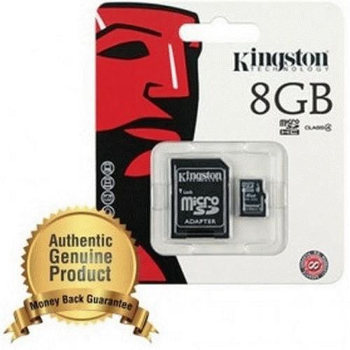 Gambar Kingston microSDHC High Capacity micro Secure Digital Card Class 4 - 8GB dari Pusat Komputer Notebook - PUSKOM Jakarta Barat Tokopedia