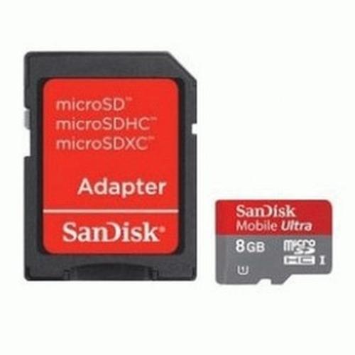 Gambar SanDisk Mobile Ultra microSDHC and microSDXC UHS-I cards for Android High Speed Class 10 Up to 30MB/sec SDSDQUA-008G - 8GB dari Pusat Komputer Notebook - PUSKOM Jakarta Barat Tokopedia