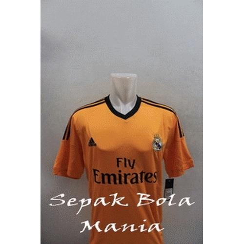 Gambar Jersey Real Madrid Away 13/14 dari Sepak Bola Mania Kota Cirebon Tokopedia
