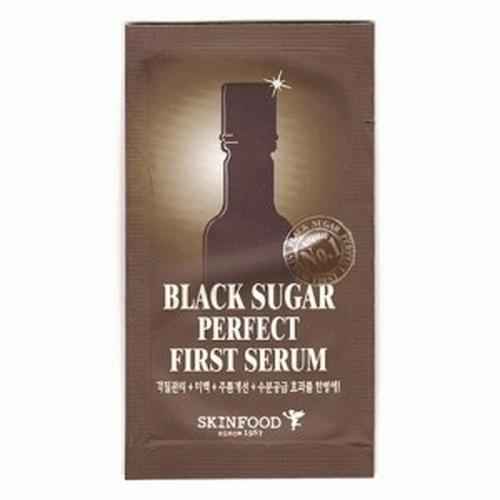 Foto Produk Skin Food Black Sugar Perfect First Serum SAmple SAchet 4 ml dari Pr3tty Shop