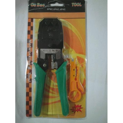Foto Produk Crimping Tool Triple (RJ-45 + RJ-11) + Cutter dari Dbestcompushop