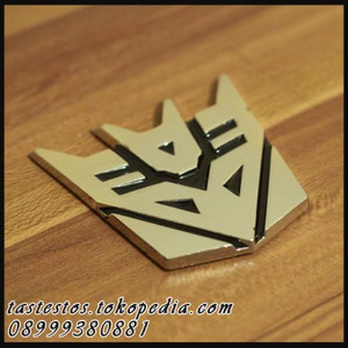 Gambar Emblem Transformers Stainless ( Pattern Decepticon ) dari TasTesTos undefined Tokopedia