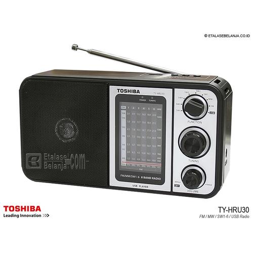 Foto Produk TOSHIBA TY-HRU30 8 BANDS PORTABLE RADIO WITH MP3 PLAYER - Hitam dari EtalaseBelanja