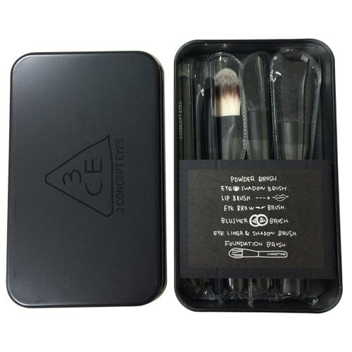 Foto Produk 3 CE / 3ce BLACK (3 concept eyes) Brush Kit -BEST Quality Loveable Kit dari twindshop