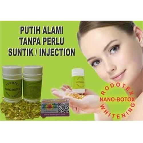 Gambar Rodotex Nano Botox Whitening Softgel dari Haekal Shop Kota Bandung Tokopedia