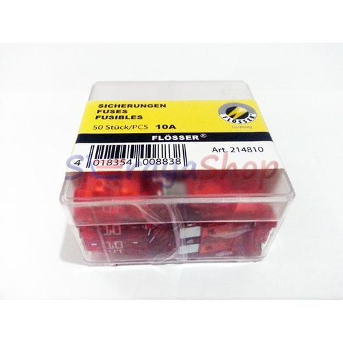 Foto Produk Sekring / Fuse Blade (DX) 10A (Merah) Flosser dari Seraya Shop