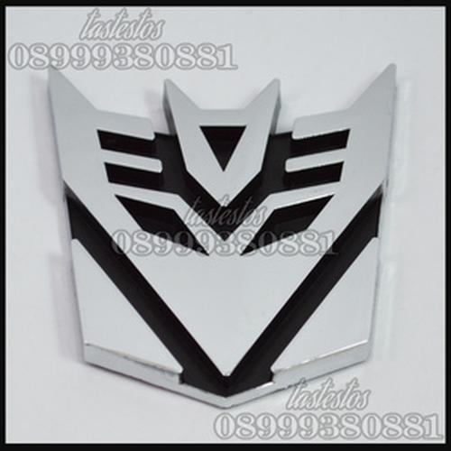Gambar Emblem Transformers Decepticons ( Medium Size ) dari TasTesTos undefined Tokopedia