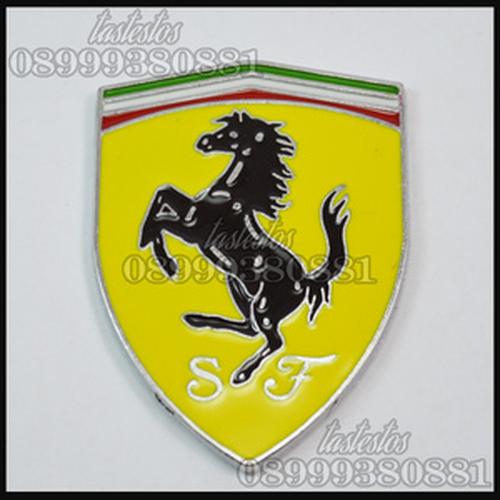 Gambar Emblem Ferrari Alumunium dari TasTesTos Jakarta Selatan Tokopedia