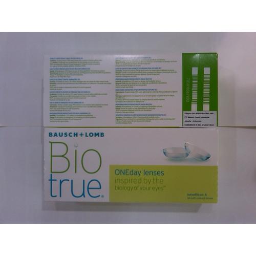 Gambar Softlens Harian Bausch & Lomb Bio True 1 day dari TLS Optical Center Jakarta Utara Tokopedia
