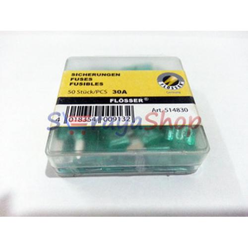 Foto Produk Sekring / Fuse Blade (DX) 30A (Hijau) Mini Flosser dari Seraya Shop