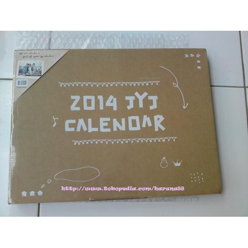 Gambar OFFICIAL ORIGINAL JYJ 2014 CALENDAR = CALENDAR 2014+POSTER TYPE CALENDAR dari Haruna88 Online Shop Jakarta Barat Tokopedia