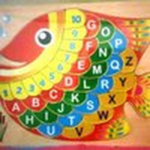 Foto Produk Puzzle Alfabet Ikan dari Aish Toys