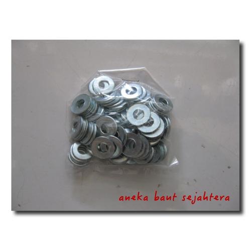 Gambar Ring Plat M5 Putih dari ANEKA BAUT SEJAHTERA undefined Tokopedia