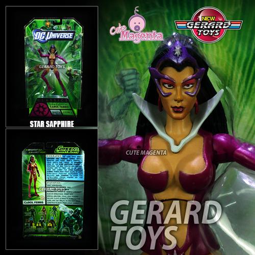 Foto Produk Star Sapphire - Green Lantern - DCUC - Mattel - MOC (No Baf) dari GERARD-TOYS