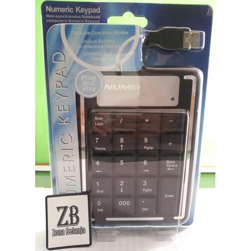 Foto Produk KEYBOARD NUMERIK USB dari Zona Belanja