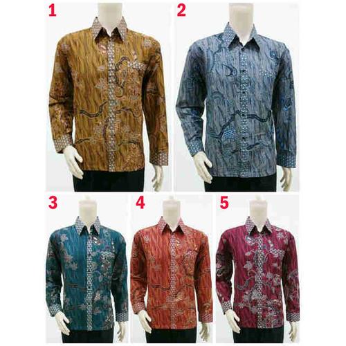 Gambar KEMEJA BATIK LENGAN PANJANG dari Harunsolo Colection Kota Surakarta Tokopedia