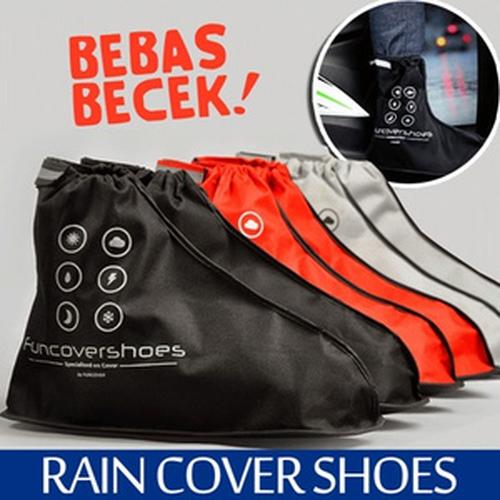 Foto Produk Distributor Jas sepatu cover shoes mantel hujan anti air Funcover cosh - XL Hitam dari lbagstore