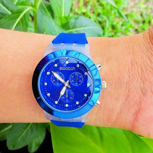 Jual Swatch Irony blue - Kota Surakarta 