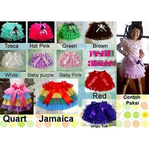frill skirt